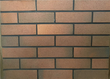 Brique extérieure de Faux d'argile de Colord, brique mince de placage pour le mur de Chambre