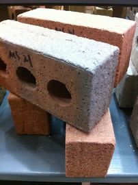 Visage commun de sablage de briques d'argile de matériaux de construction de construction avec 3 trous