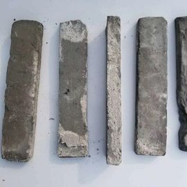 Placage gris repris de brique, vieille brique utilisée d'argile de placage décoratif mince